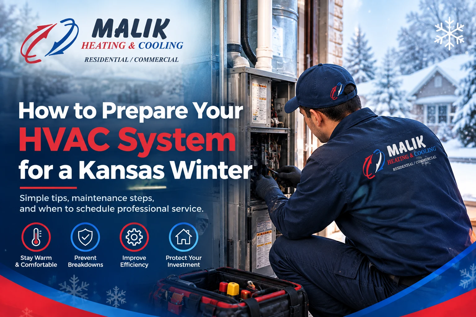 How to Prepare Your HVAC System for a Kansas Winter